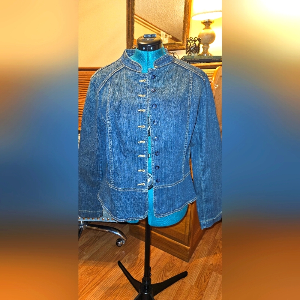 a.n.a fitted denim jacket